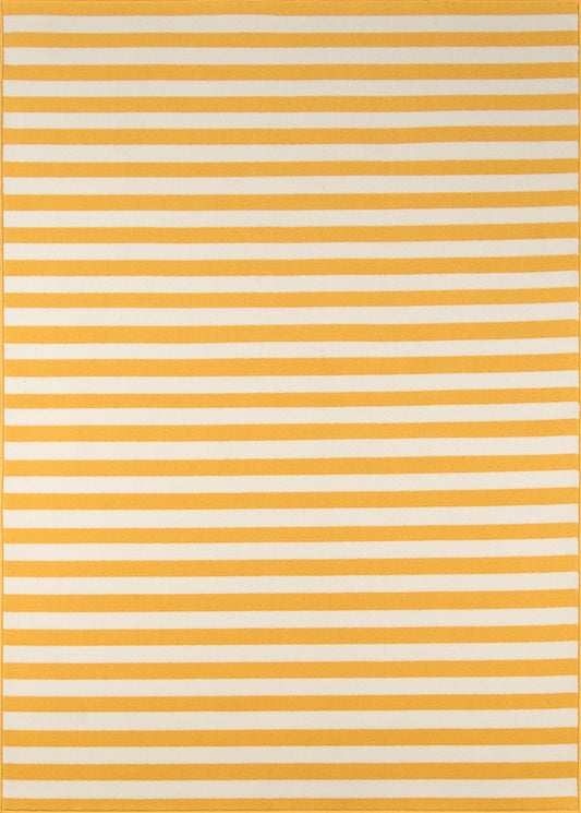 Momeni Baja Striped Machine Made Contemporary Rectangle Indoor/Outdoor Area Rug