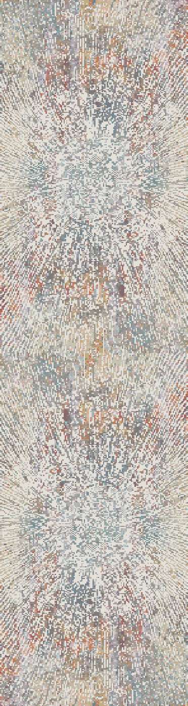 Dynamic MOOD 8466 Machine-Made Distressed Modern Area Rug