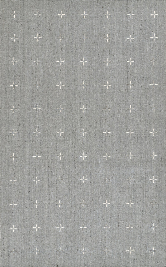 Momeni Oliver Geometric Hand Loomed Contemporary Rectangle Indoor Area Rug