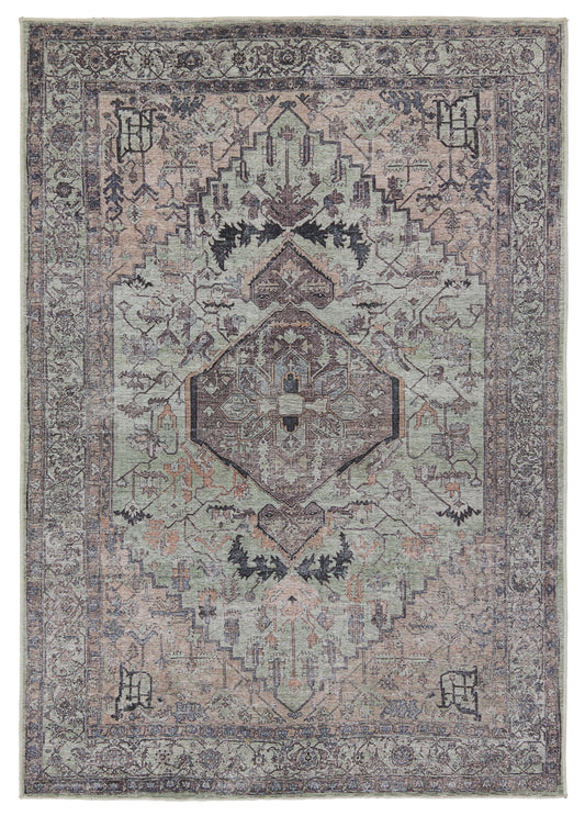 Vindage Abbott Machine Made Synthetic Blend Indoor Area Rug From Vibe by Jaipur Living