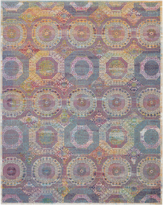 Nourison Home Ankara Global ANR05 Bohemian Geometric Indoor Area Rug