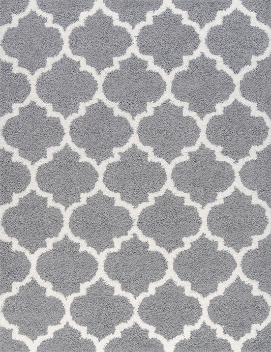 Tayse Geometric Area Rug JRS13-Jeni Transitional Cut Pile Indoor Polypropylene