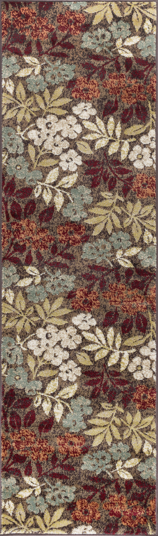 Tayse Floral Area Rug DCO13-Kalea Transitional Cut Pile Indoor Polypropylene