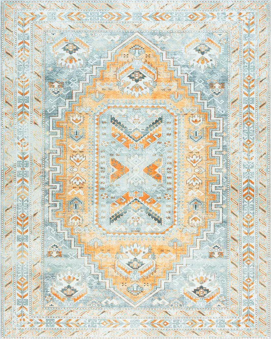 Tayse Persian Area Rug ETE10-Alia Transitional Flat Weave Indoor Polyester