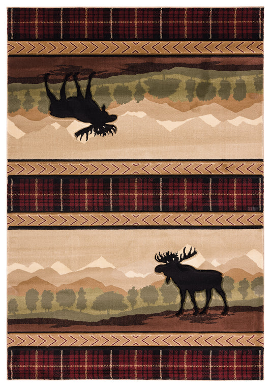 2055-Rose Hill Synthetic Blend Indoor Area Rug by United Weavers