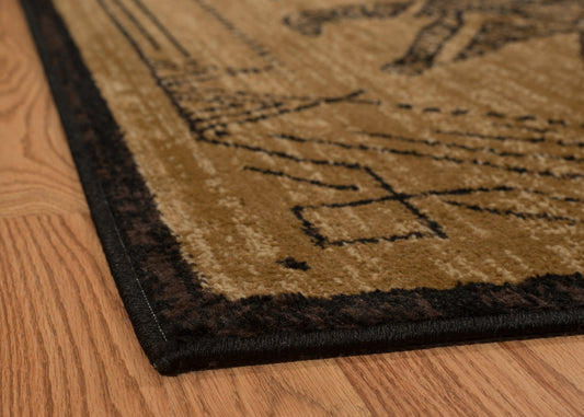 750-Bear_Cave Synthetic Blend Indoor Area Rug by United Weavers