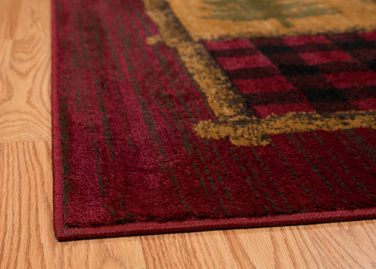 750-Lodge_Mosaic Synthetic Blend Indoor Area Rug by United Weavers