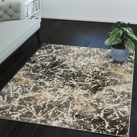 Karma KM28 Machine Woven Synthetic Blend Indoor Area Rug by Dalyn Rugs