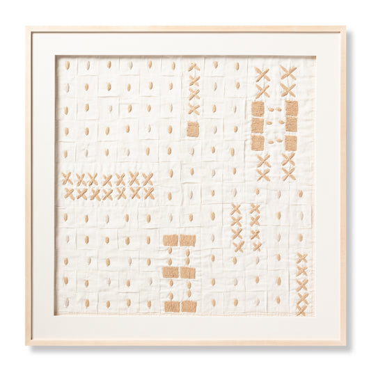 Stitches In Time STICH Cotton Indoor Wall Art from Loloi