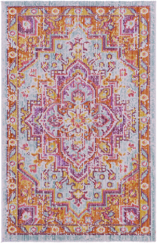 Antioch 21438 Machine Woven Synthetic Blend Indoor Area Rug by Surya Rugs