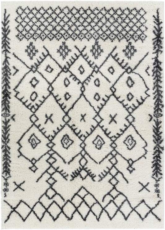 Aliyah shag 26308 Machine Woven Synthetic Blend Indoor Area Rug by Surya Rugs