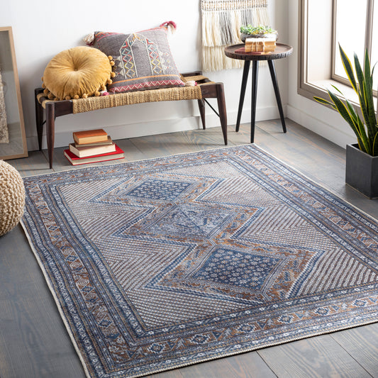 Amelie 26791 Machine Woven Synthetic Blend Indoor Area Rug by Surya Rugs