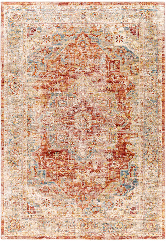 Aspendos 30433 Machine Woven Synthetic Blend Indoor Area Rug by Surya Rugs