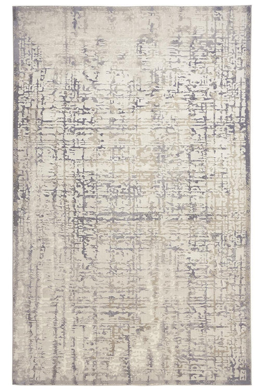 Waldor 3683F Machine Made Synthetic Blend Indoor Area Rug by Feizy Rugs