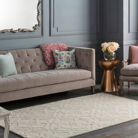 Metro 14645 Hand Loomed Wool Indoor Area Rug by Surya Rugs