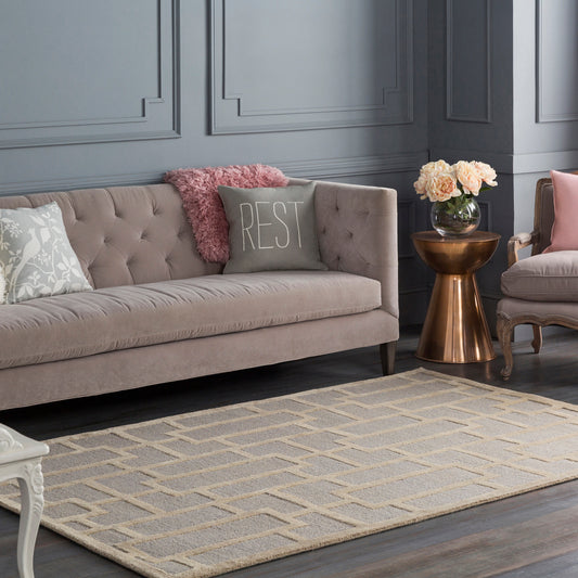 Arise 21121 Hand Tufted Wool Indoor Area Rug by Surya Rugs