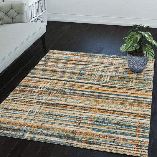 Karma KM8 Machine Woven Synthetic Blend Indoor Area Rug by Dalyn Rugs