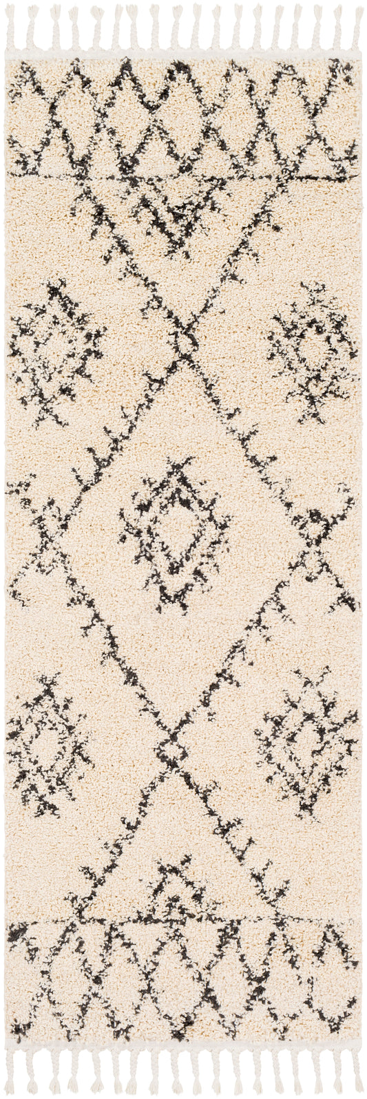 Berber Shag 22262 Machine Woven Synthetic Blend Indoor Area Rug by Surya Rugs