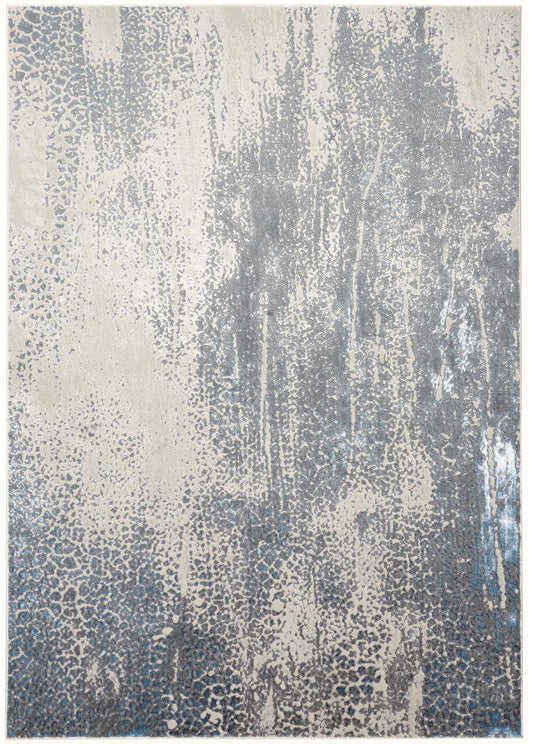 Azure 3401F Machine Made Synthetic Blend Indoor Area Rug by Feizy Rugs