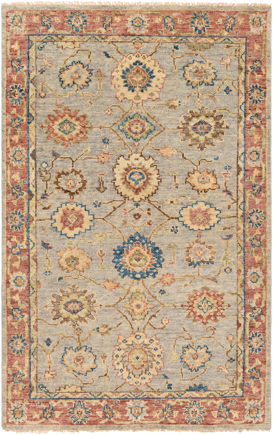 Biscayne 23600 Hand Knotted Wool Indoor Area Rug by Surya Rugs