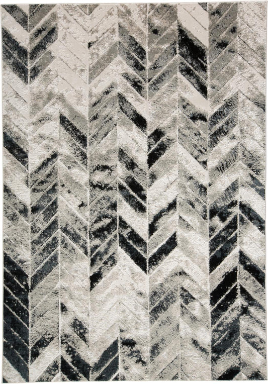 Micah 3048F Machine Made Synthetic Blend Indoor Area Rug by Feizy Rugs