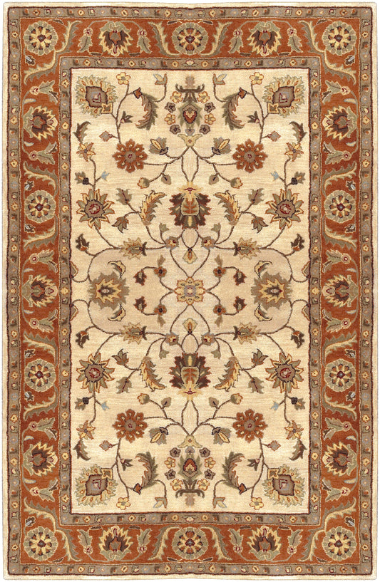 Crowne 1288 Hand Tufted Wool Indoor Area Rug by Surya Rugs