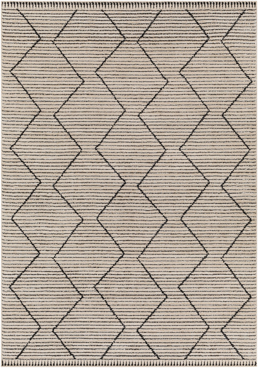 Cozy 30534 Machine Woven Synthetic Blend Indoor Area Rug by Surya Rugs
