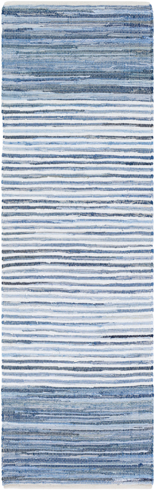 Denim 1830 Hand Woven Cotton Indoor Area Rug by Surya Rugs