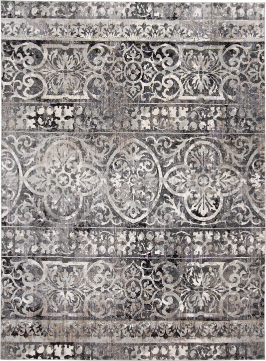 Kano 3871F Machine Made Synthetic Blend Indoor Area Rug by Feizy Rugs