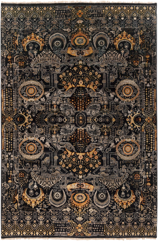 Empress 12721 Hand Knotted Wool Indoor Area Rug by Surya Rugs
