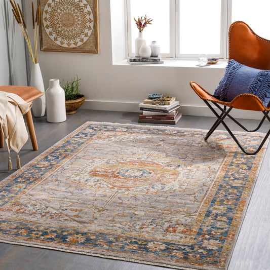 Ephesians 30256 Machine Woven Synthetic Blend Indoor Area Rug by Surya Rugs