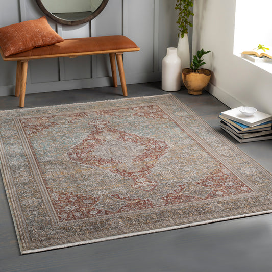 Eclipse 30007 Machine Woven Synthetic Blend Indoor Area Rug by Surya Rugs