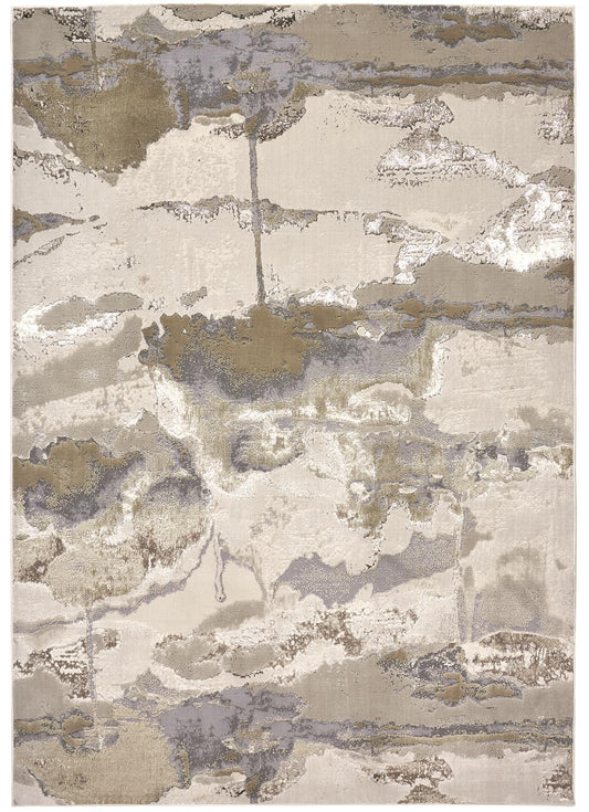 Aura 3737F Machine Made Synthetic Blend Indoor Area Rug by Feizy Rugs