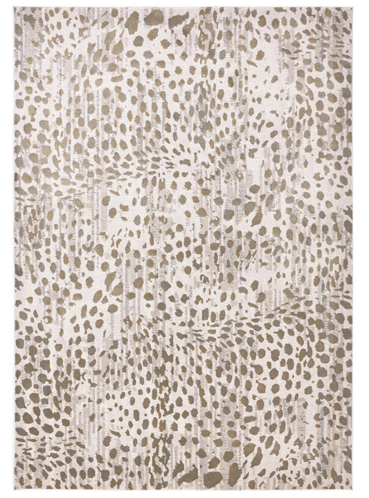 Waldor 3837F Machine Made Synthetic Blend Indoor Area Rug by Feizy Rugs