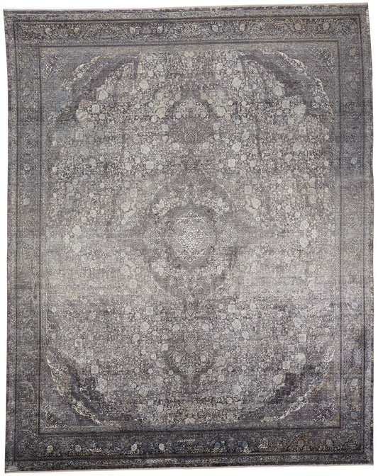 Sarrant 3967F Machine Made Synthetic Blend Indoor Area Rug by Feizy Rugs