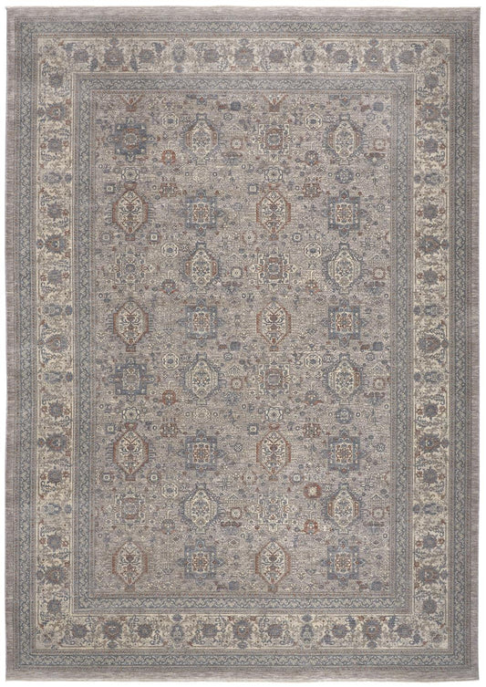 Marquette 3761F Machine Made Synthetic Blend Indoor Area Rug by Feizy Rugs