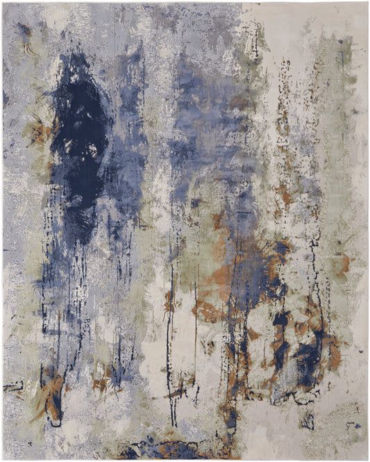 Clio 39K1F Power Loomed Synthetic Blend Indoor Area Rug by Feizy Rugs