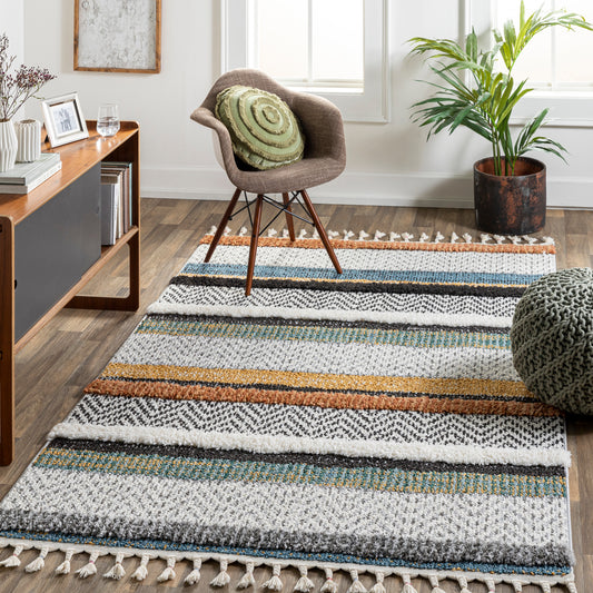 Lofty 30655 Machine Woven Synthetic Blend Indoor Area Rug by Surya Rugs