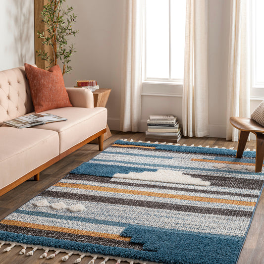 Lofty 30656 Machine Woven Synthetic Blend Indoor Area Rug by Surya Rugs