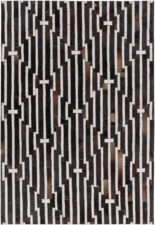 Medora 15816 Hand Crafted Leather Indoor Area Rug by Surya Rugs