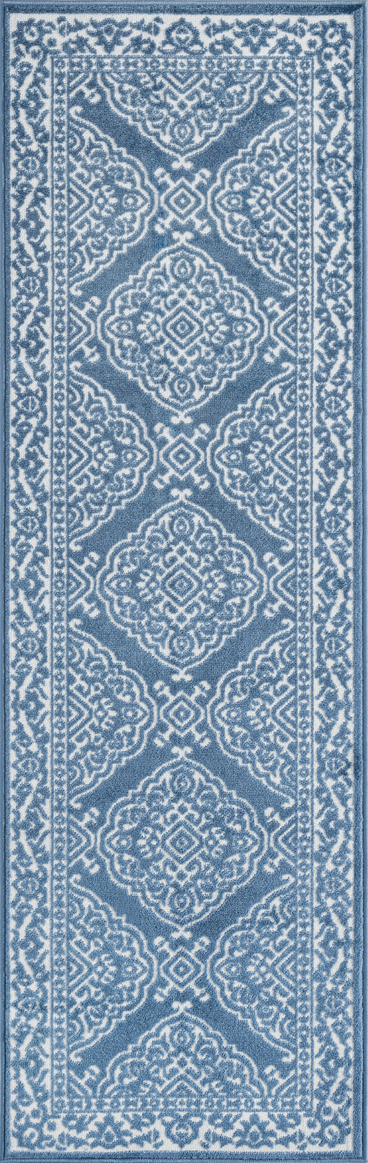 Wyatt-WYT11 Cut Pile Synthetic Blend Indoor Area Rug by Tayse Rugs