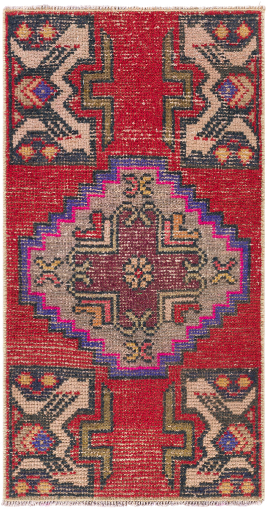Antique One of a Kind 27489 Hand Knotted Wool Indoor Area Rug by Surya Rugs