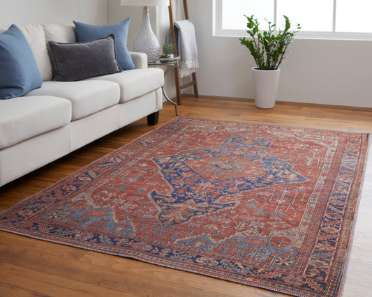Rawlins 39HQF Power Loomed Synthetic Blend Indoor Area Rug by Feizy Rugs