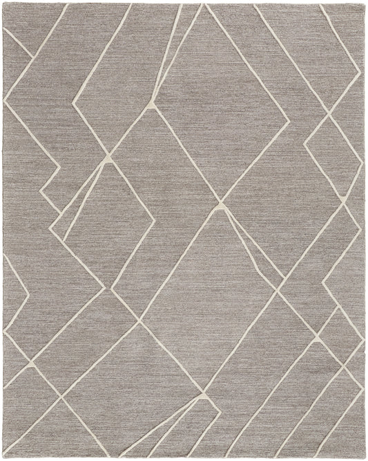 Euclid T8004 Hand Tufted Wool Indoor Area Rug by Feizy Rugs