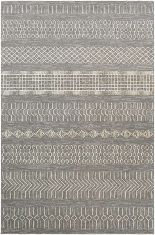 Rain 27229 Hand Hooked Synthetic Blend Indoor/Outdoor Area Rug by Surya Rugs