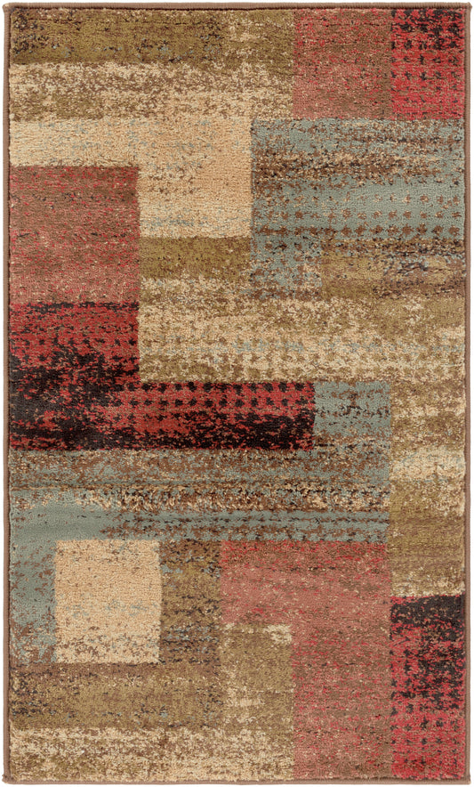 Riley 1679 Machine Woven Synthetic Blend Indoor Area Rug by Surya Rugs