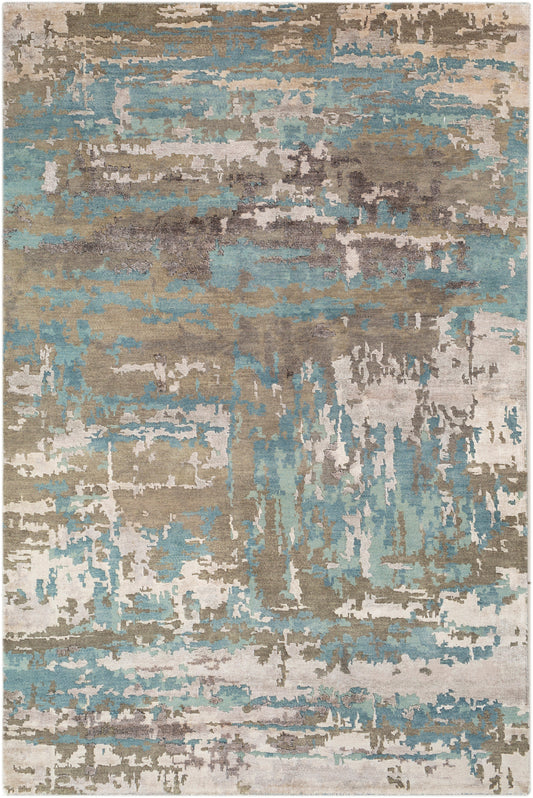 Arte 23023 Hand Knotted Wool Indoor Area Rug by Surya Rugs