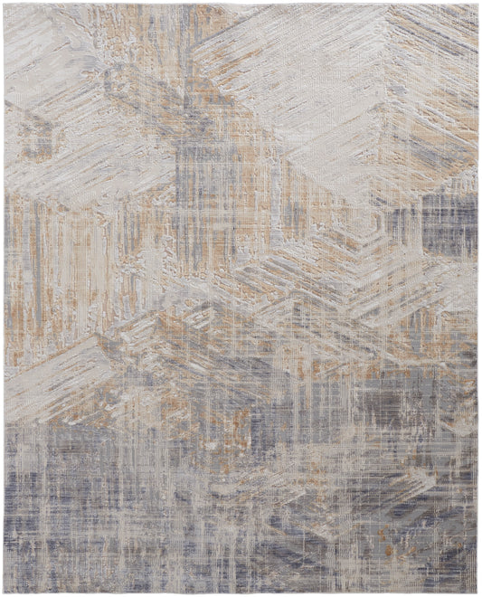 Laina 39G6F Power Loomed Synthetic Blend Indoor Area Rug by Feizy Rugs