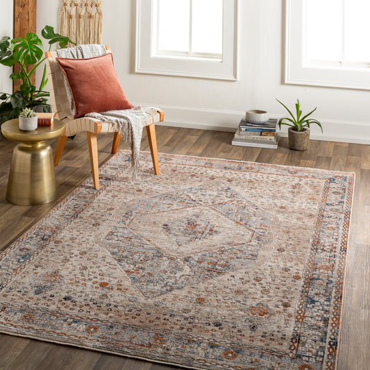Arya 30715 Machine Woven Synthetic Blend Indoor Area Rug by Surya Rugs