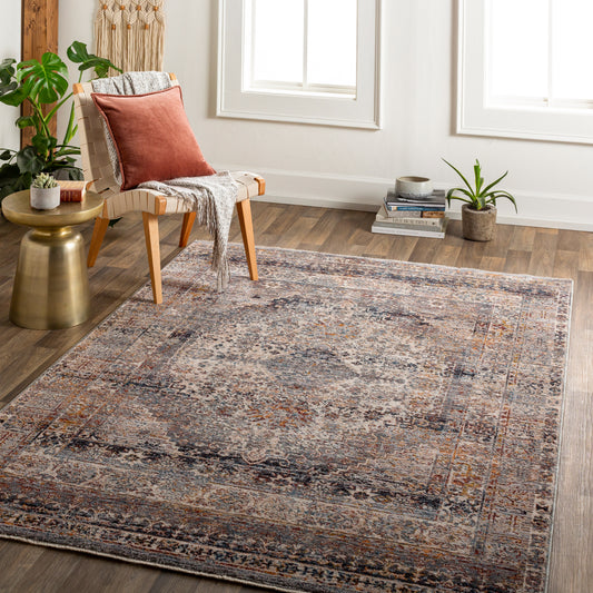 Arya 30801 Machine Woven Synthetic Blend Indoor Area Rug by Surya Rugs